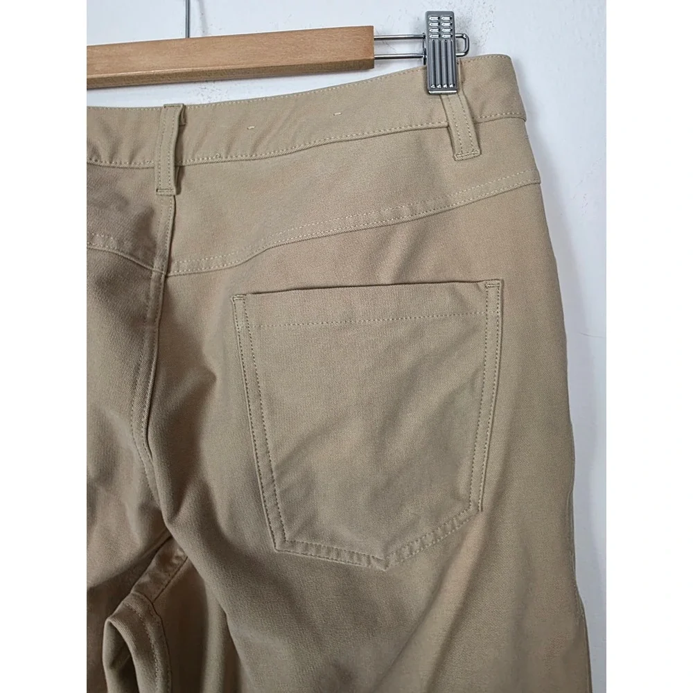 Lululemon ABC Utilitech Pants Mens Khaki Slim Fit Stretch Tech Trousers‎ Size 31